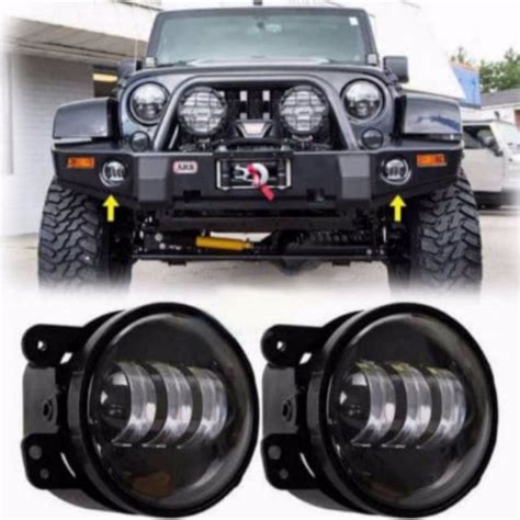 Jual Lampu LED Foglamp LED Bemper Depan Jeep JK Rubicon TJ Grand