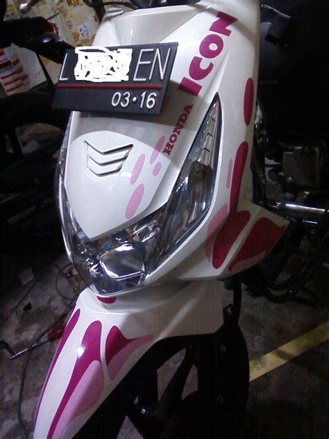 Gambar Modifikasi: Aneka modifikasi honda beat cutting sticker