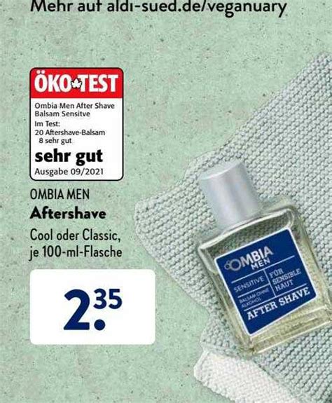 Ombia Men Aftershave Angebot bei ALDI SÜD 1Prospekte de