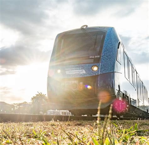 Así es el primer tren de pasajeros propulsado por hidrógeno Coradia