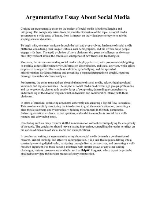 social media 10 line essay 4