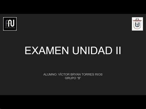 EXAMEN UNIDAD II DISEÑÓ ESTRUCTURAL I PREDIMENSIONAMIENTO EN