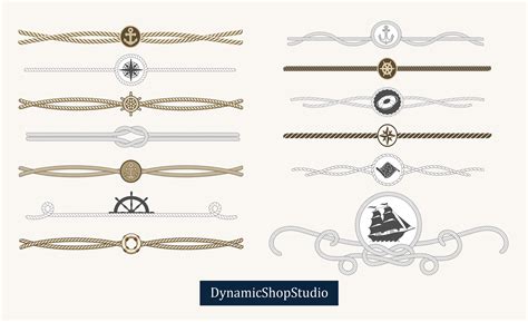 Nautical Rope Clipart Border