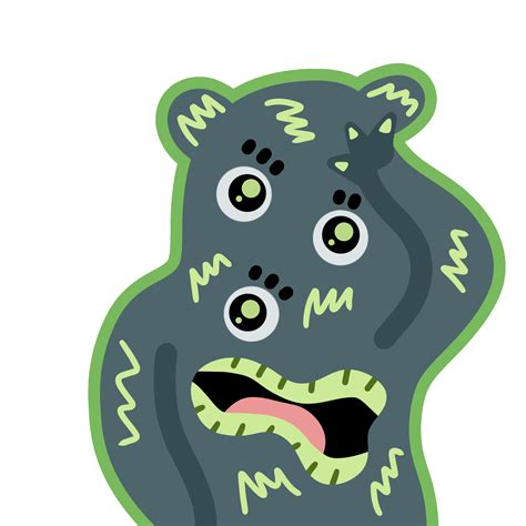 Character Cartoon Cute Doodle Monster Expression 15731859 Png