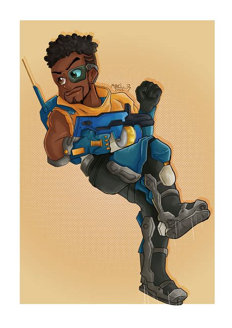 Baptiste from overwatch by Marianab1773 on DeviantArt