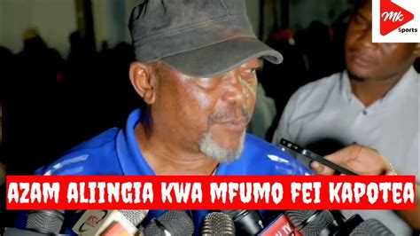 JULIO HATAJA SABABU ZA FEITOTO KUFELI KISOCCER KOCHA WA AZAM NYERERE