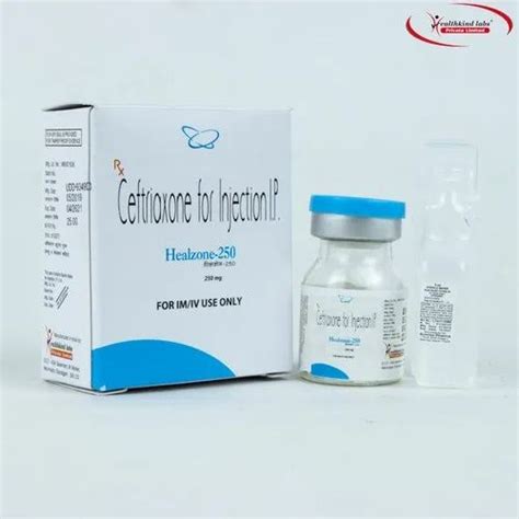 Healthkind Labs Healzone Ceftriaxone Injection Ip Mg At Rs Vial