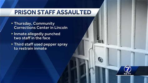 Two Lincoln Community Corrections Center Staff Members Assaulted