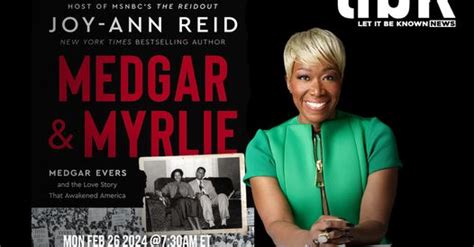 Intriguing Insights Joy Ann Reid Explores Medgar And Myrlie Evers