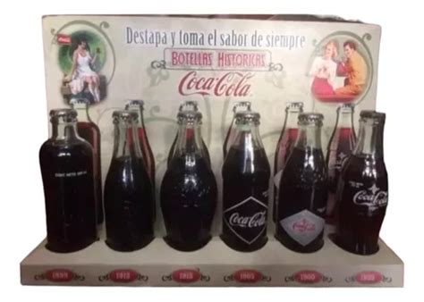 Botellas Coca Cola Historicas Coleccionables 80 Años Ecuador MercadoLibre