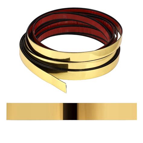 LISTWA DEKORACYJNA OZDOBNA ZŁOTA PVC 21mm GOLD 10 METRÓW SAMOPRZYLEPNA