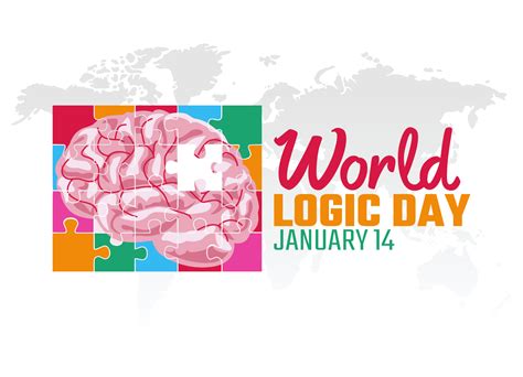 vector graphic of world logic day good for world logic day celebration ...