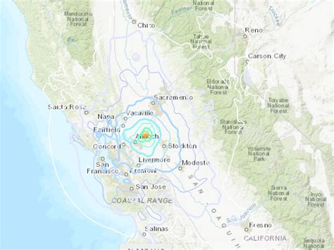 A 4.2 earthquake hit about 30 miles from Sacramento, but no reports of ...