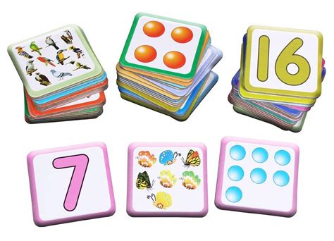 Creative Educational Creative Pre-School Number Match Cards – TopToy