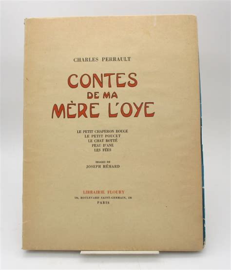 Contes De Ma M Re L Oye By Perrault Charles H Mard Joseph L