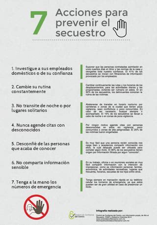 7 Acciones Para Prevenir El Secuestro PDF