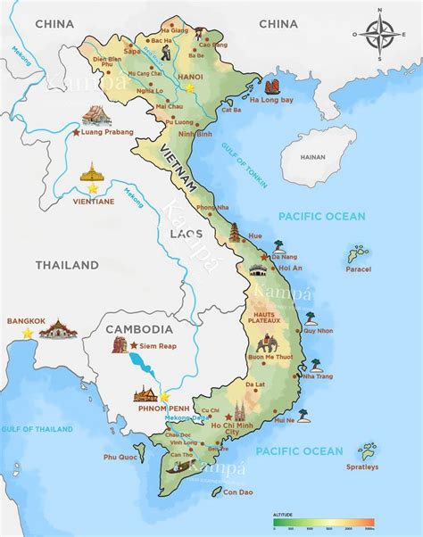 Vietnam Tourist Map 2025: Most Complete Guide to Regions