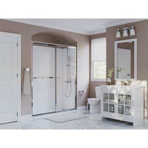 Coastal Shower Doors Paragon 40 In To 41 5 In X 66 In Framed Sliding