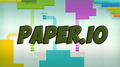 Paper.io | Play Paper io game for free on iospace.games