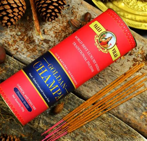 Musk 250 G Vallivilas Goldan Champa Floral Agarbatti Luxury Incense