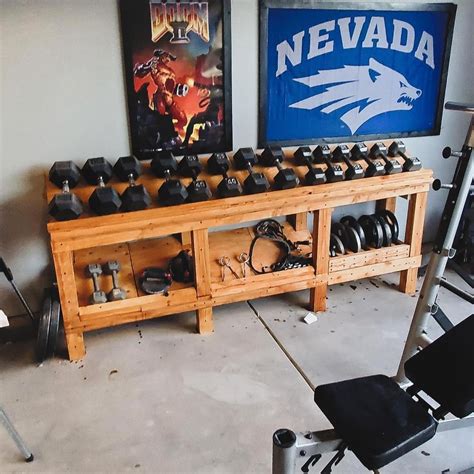 25 Amazing DIY Dumbbell Racks For Home Gyms KAIZEN DIY GYM