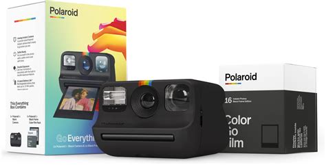 Polaroid Go Everything Box Black Camera And Black Frame