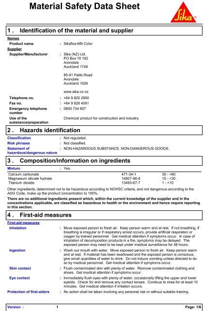 Ppt Material Safety Data Sheet Of Acetic Acid Powerpoint 59 Off