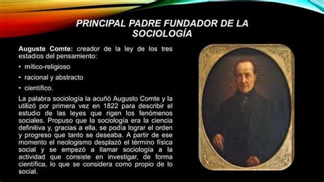 Presentación De Sociología Origenes Y Fundadores Pptx