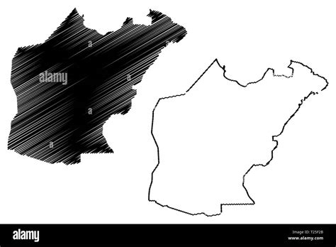 Nineveh Governorate Republic Of Iraq Governorates Of Iraq Map Vector