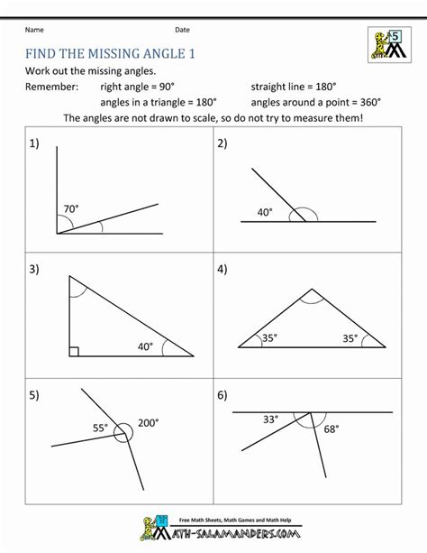 Geometry 2.5 Worksheets Answers