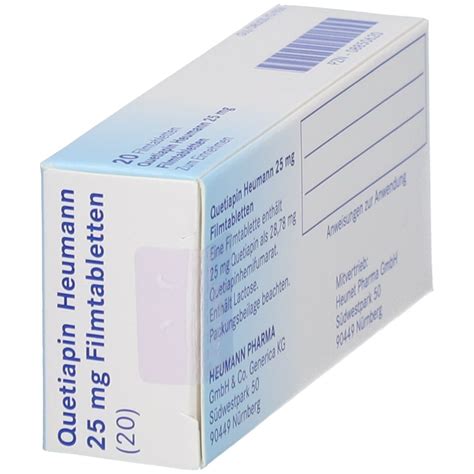 Quetiapin Heumann Mg St Mit Dem E Rezept Kaufen Shop Apotheke