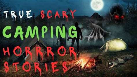 1 Hour Of True Camping Horror Stories Part6 With Rain Sounds