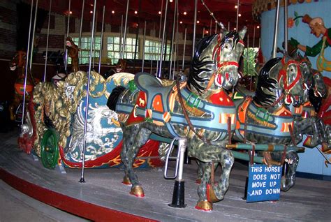 National Carousel Association Central Park Carousel Sandg Outside Row