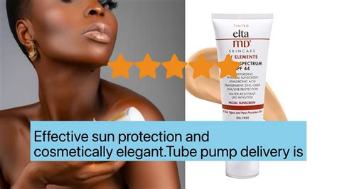 Eltamd Uv Elements Spf Tinted Moisturizer For Face With Spf Tinted