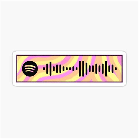 Spotify Code Stickers For Sale Sticker Design Inspiration Digital