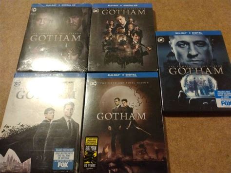 Gotham Complete Series Blu Ray Factory Sealed Etsy