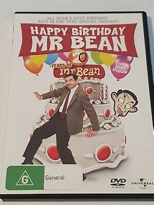 Mr Bean Happy Birthday Mr Bean Dvd Great Funny Dvd Scratch