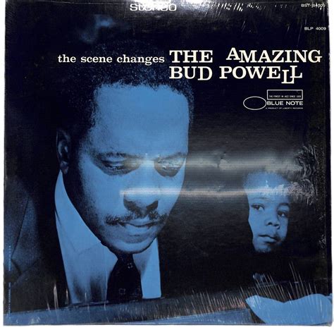 やや傷や汚れありd8691 LP 米 BLUE NOTE 音符ラベル The Amazing Bud Powell The Scene