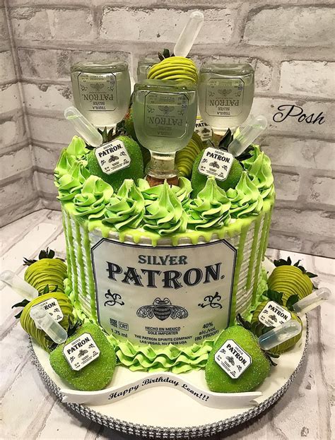 Alcohol Themed Birthday Cakes