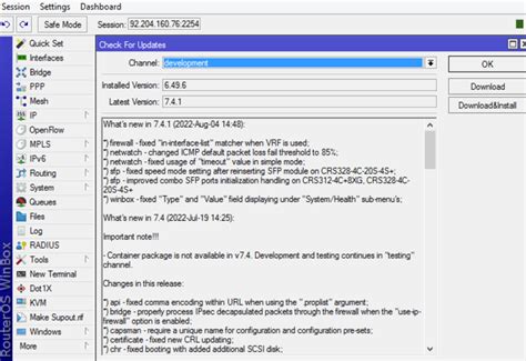 How To Upgrade Mikrotik Router OS 6 To 7 Via Winbox