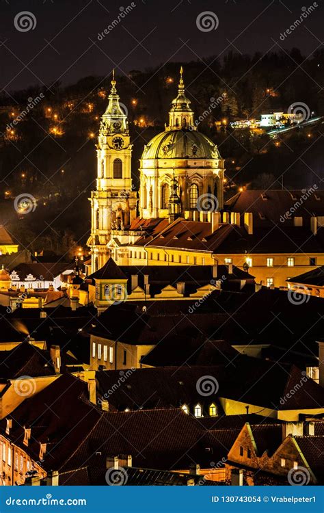 St. Nicholas Church, Prague, Czech Republic Stock Photo - Image of city ...