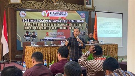 Paruh Pertama Masa Kampanye Pilkada Bawaslu Bantul Harap