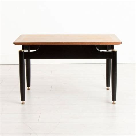 Midcentury G Plan Librenza Tola Black Coffee Table C