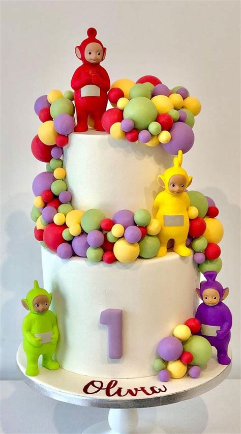 30 Cute Teletubbies Cake Ideas Bubble Cake