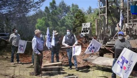 Perforan Pozo Para Dotar De Agua A 6 Comunidades De Huasca La Jornada