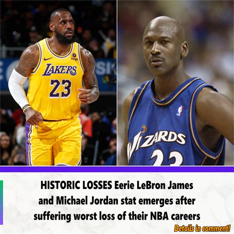 HISTORIC LOSSES Eerie LeBron James And Michael Jordan Stat Emerges