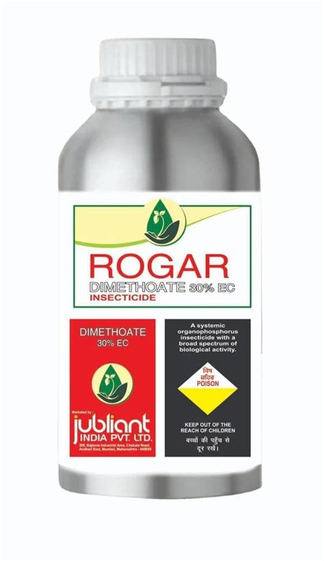 Liquid 30 Ec Rogar Dimethoate Insecticide 1 L At Rs 190 Litre In New Delhi Id 2853883796230