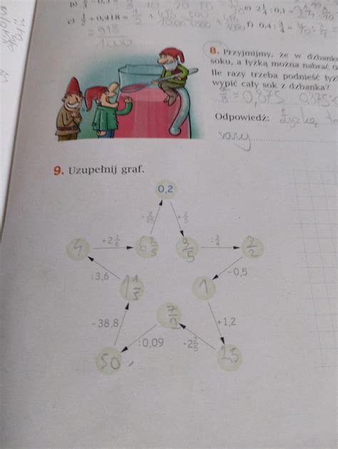 13 Uzupełnij graf Proszę szybko i obliczenia do tego nie sam wynik