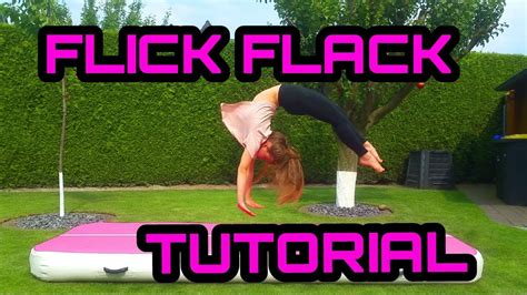 Flick Flack Tutorial Gymnast Isabell Youtube