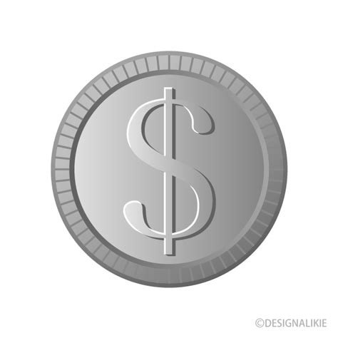 Silver Coin Clip Art